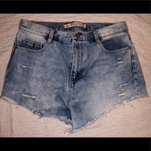 Zara Acid Washed Shorts